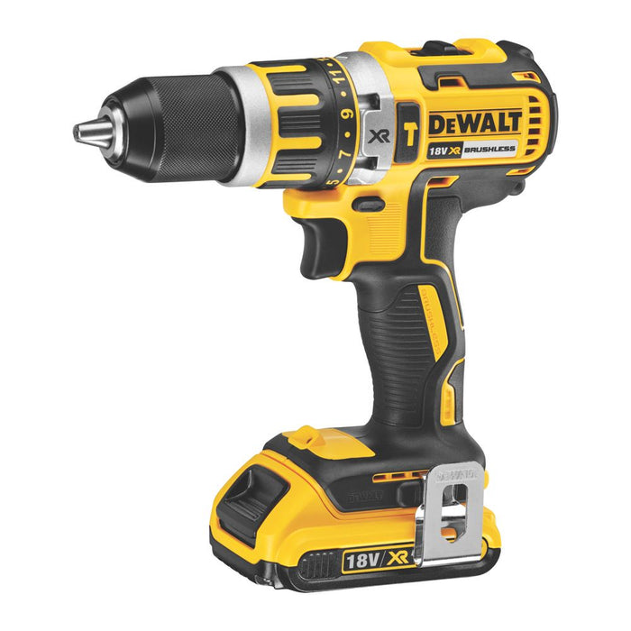 Perceuse visseuse à percussion sans fil brushless DeWalt DCD795D2-QW XR Li-Ion 18V 2,0Ah