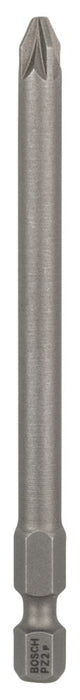 Bosch, puntas para destornillador PZ2 con vástago hexagonal de 1/4" de 89 mm, pack de 3