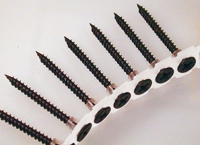 Tornillos agrupados para placas de yeso, Phillips, cabeza trompeta, doble rosca fina Easydrive, 3,5 mm x 32 mm, pack de 1000