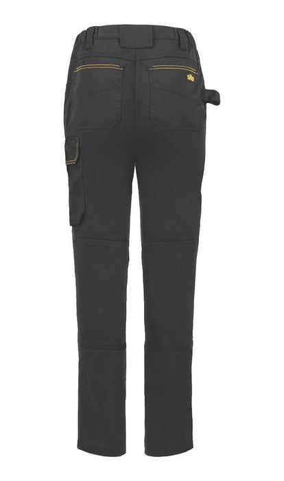 Pantalon de travail pour femme Heyward Site, noir, taille 44, longueur 79 cm