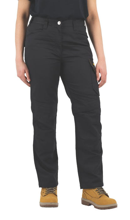 Pantalon de travail pour femme Heyward Site, noir, taille 44, longueur 79 cm