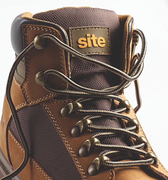 Site Quartz   Safety Boots Honey Size 10