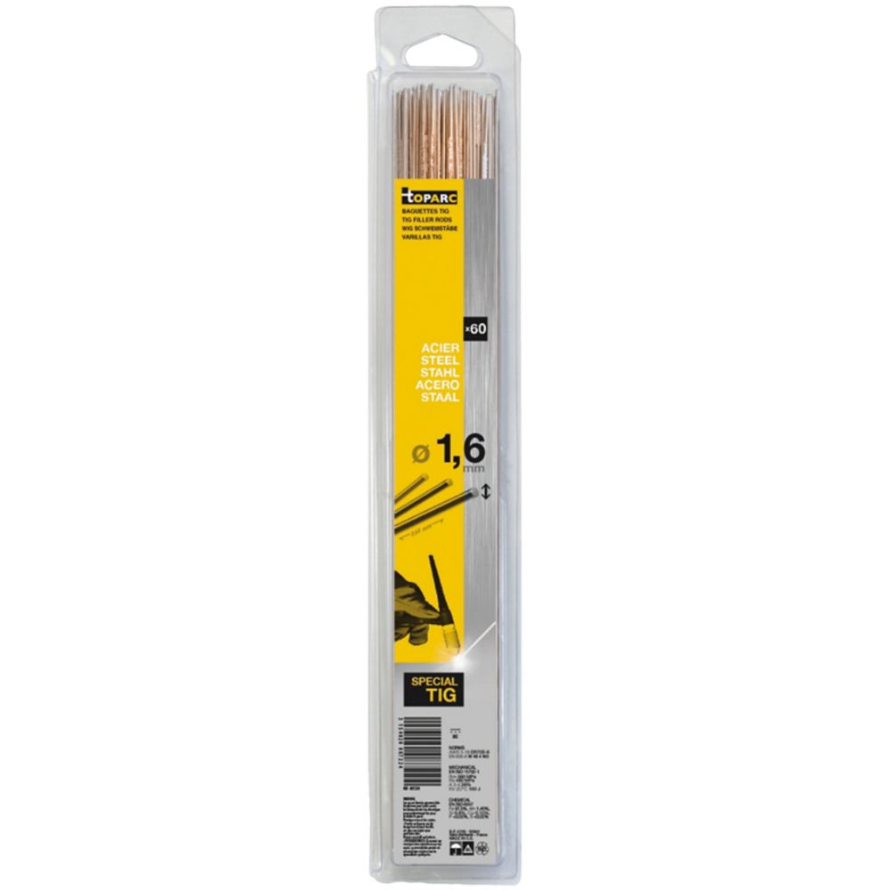 Gys 087224 Tig Welding Rod 0.33m x 1.6mm — Screwfix EU