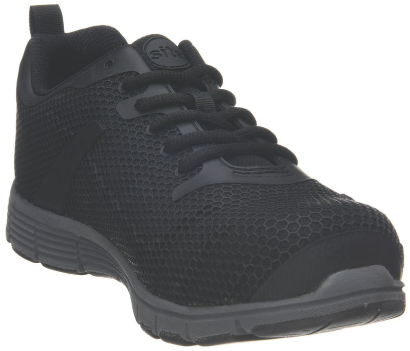 Site Donard   Safety Trainers Black Size 7