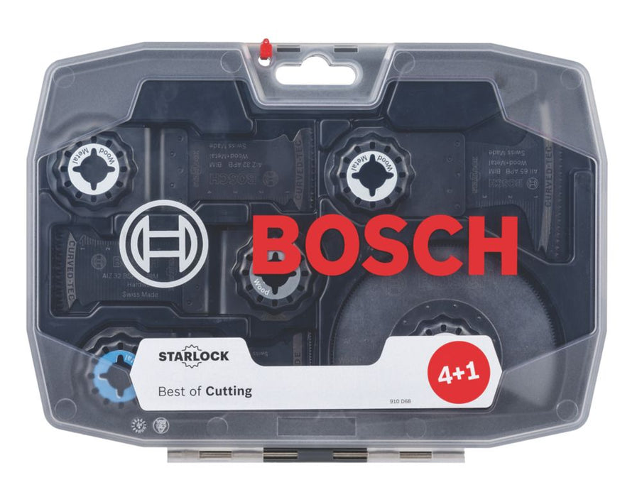 Bosch, hojas de corte multimaterial, juego de 5 piezas
