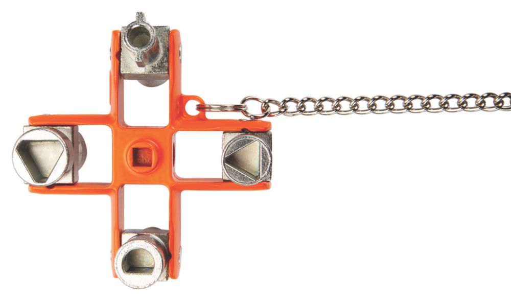 9-funkcyjny klucz do grzejników i szafek serwisowych Bahco 9