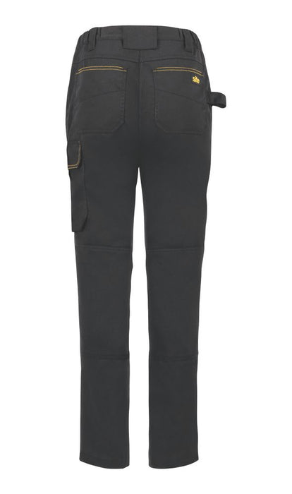 Pantalon de travail pour femme Heyward Site, noir, taille 36, longueur 79 cm