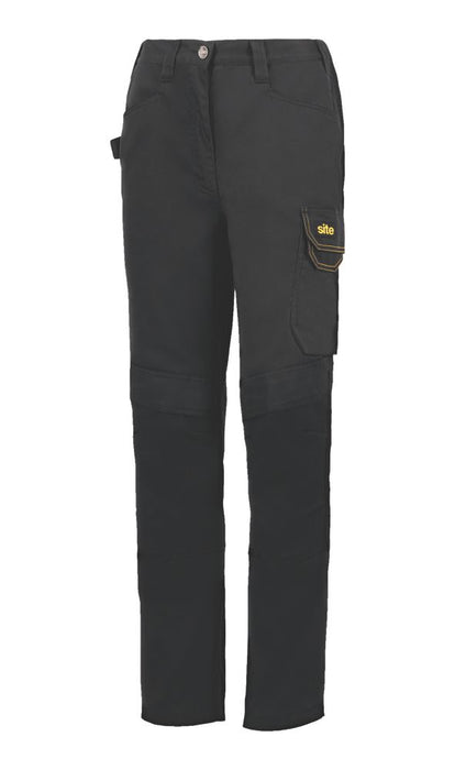 Pantalon de travail pour femme Heyward Site, noir, taille 36, longueur 79 cm