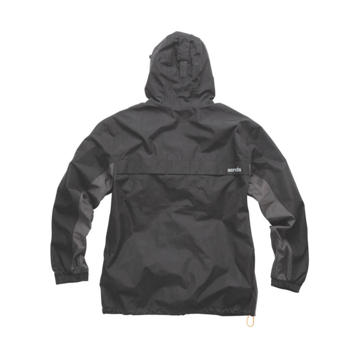 Scruffs Worker, chaqueta, negro/grafito, talla XL (pecho 46")