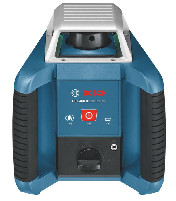 Bosch - Nivel láser giratorio rojo autonivelante con receptor GRL400