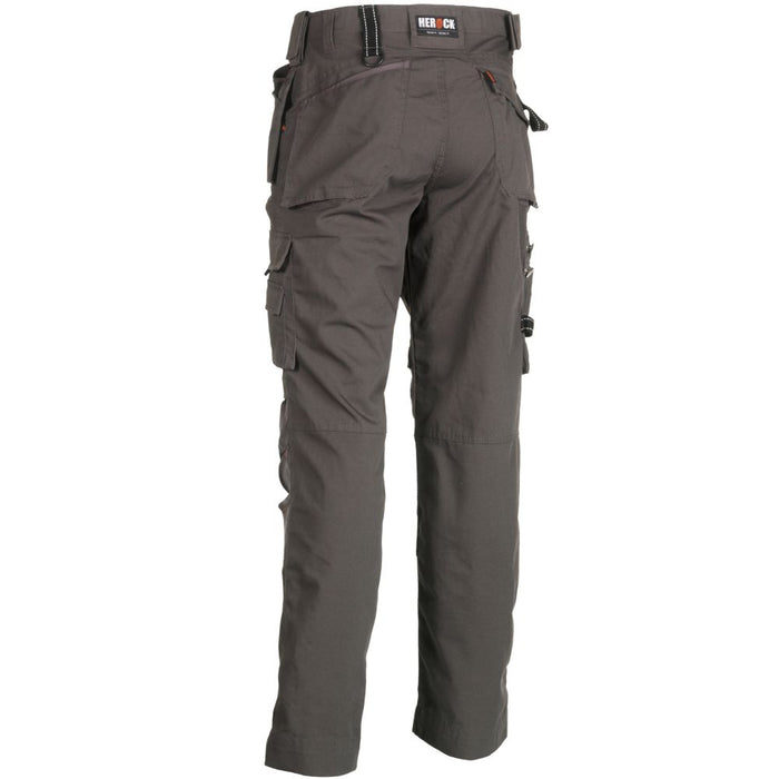 Pantalon à poches multiples Herock Dagan gris, tour de taille 32", longueur de jambe 32", 1 paire