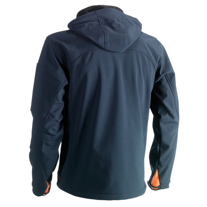 Herock Poseidon, chaqueta impermeable, azul marino, talla XXL (pecho 46")
