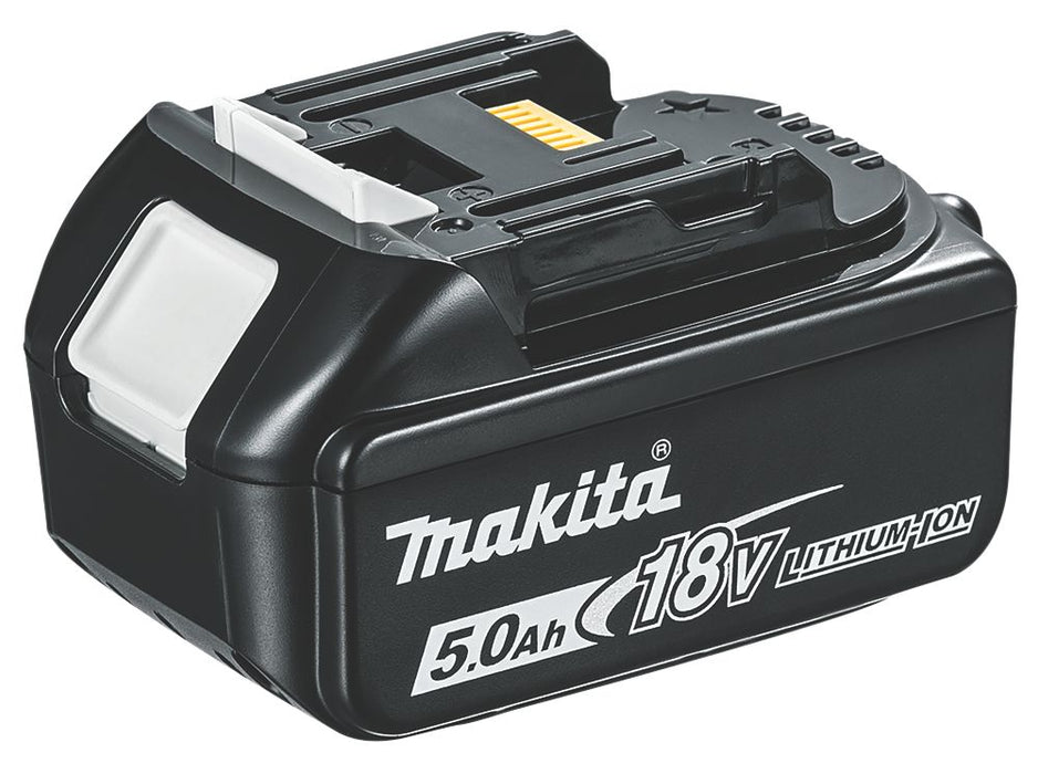 Makita - Taladro combinado inalámbrico sin escobillas DHP486RTJ de 18 V, 2 baterías LXT de iones de litio de 5,0 Ah