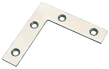 Angle Plates Zinc-Plated 50mm x 13mm x 50mm 10 Pack