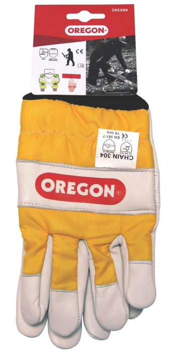 Oregon, guantes de protección para motosierra para ambas manos, talla XL