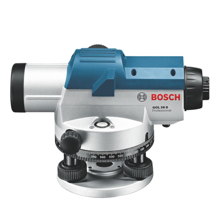 Zestaw automatycznego niwelatora optycznego Bosch GOL26D