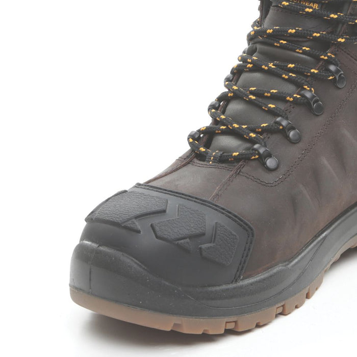 Buty robocze bezpieczne DeWalt Hadley brązowe rozmiar 8 (42)
