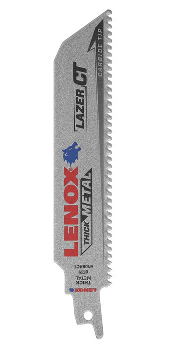 Lenox, hoja de sierra de sable para metal Lazer CT 2014220 de 152 mm