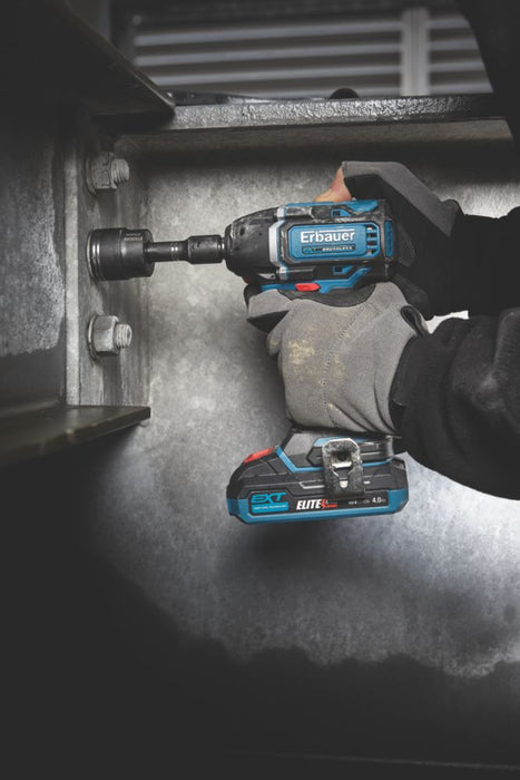 Erbauer EIW18-Li 18V Li-Ion EXT Brushless Cordless Impact Wrench