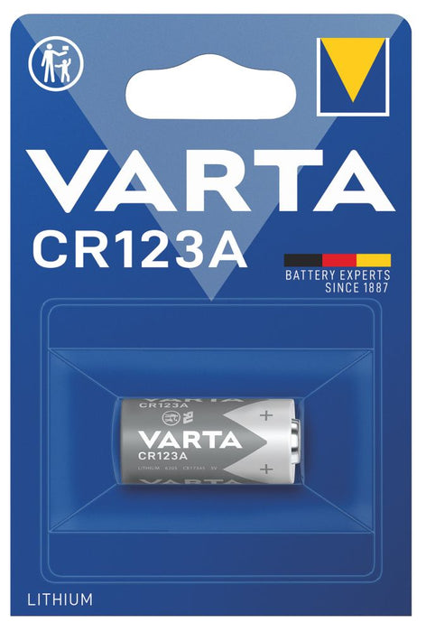 Varta - Pila de litio CR123