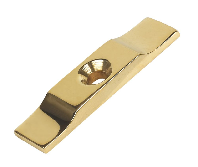 Turn Button Cabinet Catches Brass 38mm x 9mm 10 Pack