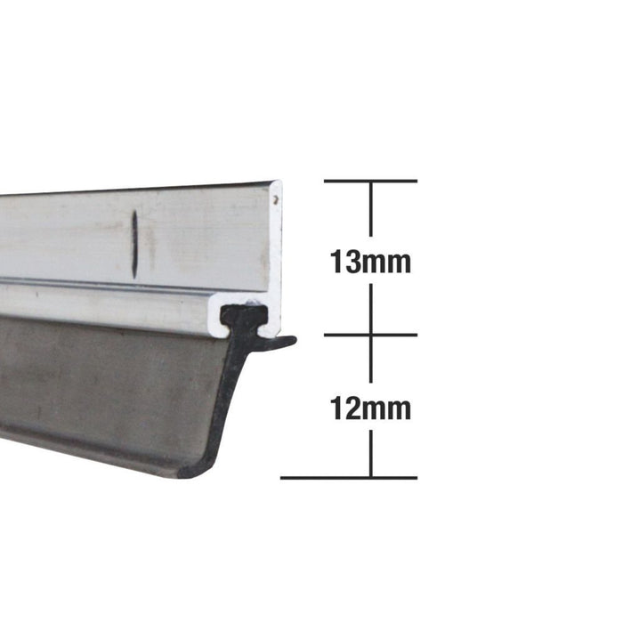 Stormguard - Juntas para marco de puerta de alta resistencia, aluminio, 1,02 m, pack de 5