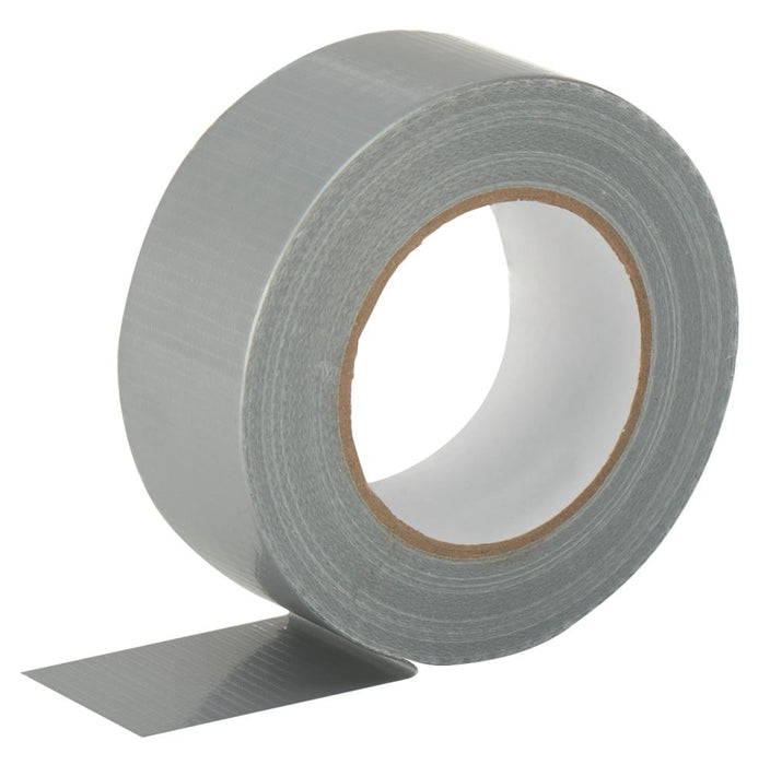 Cloth Tape 27 Mesh Silver 50m x 50mm