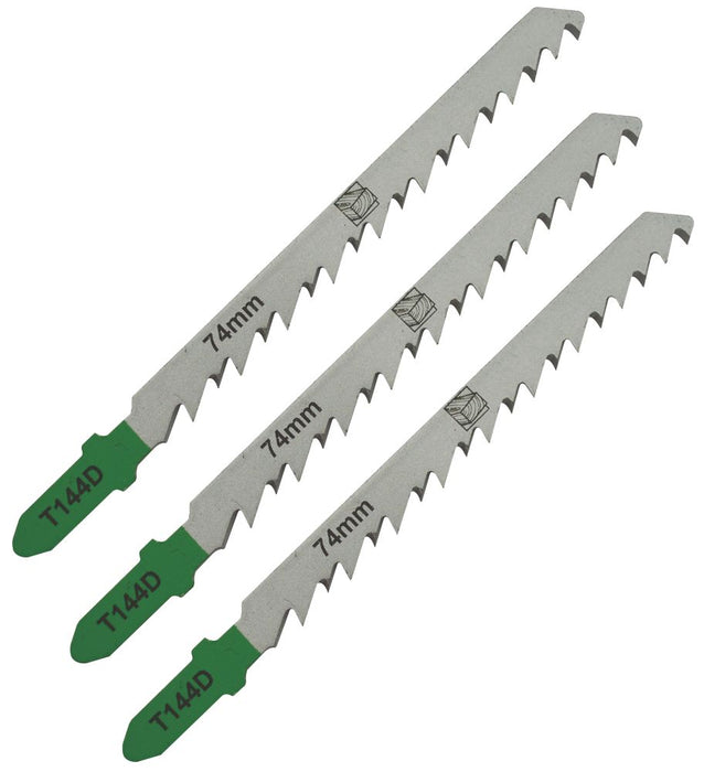 SJG17504 T144D Softwood Jigsaw Blades 100mm 3 Pack
