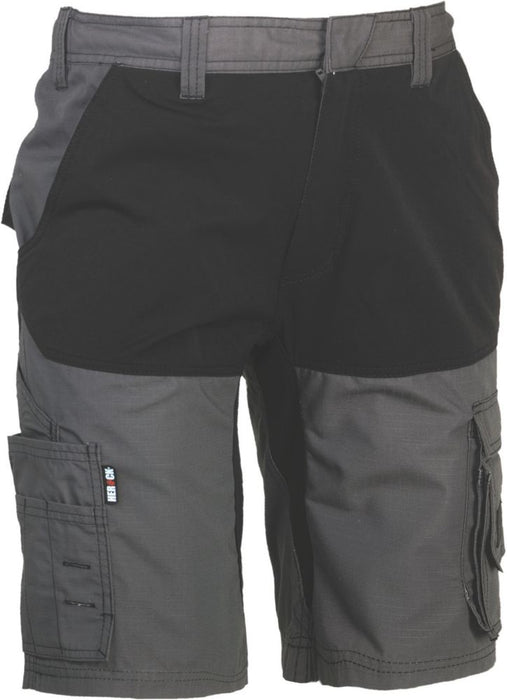 Herock Hespar, pantalón corto, antracita/negro (cintura 32")
