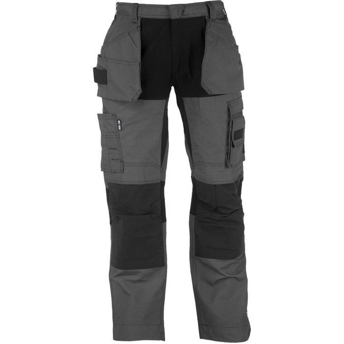 Herock Spector, pantalón elástico, gris (cintura 35", largo 32")