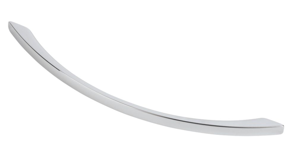 Hafele - Tirador de arco Cordella cromado pulido, 186 mm