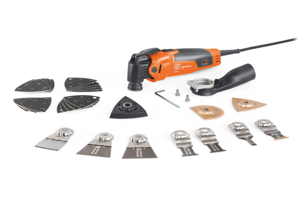 Fein Multimaster MM 500 Plus Top 350W  Electric Oscillating Multi-Tool 220-240V 32 Pack