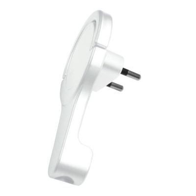 6A Unfused Extra-Flat Plug White