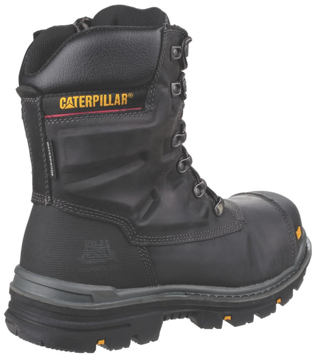 CAT Premier   Safety Boots Black Size 8