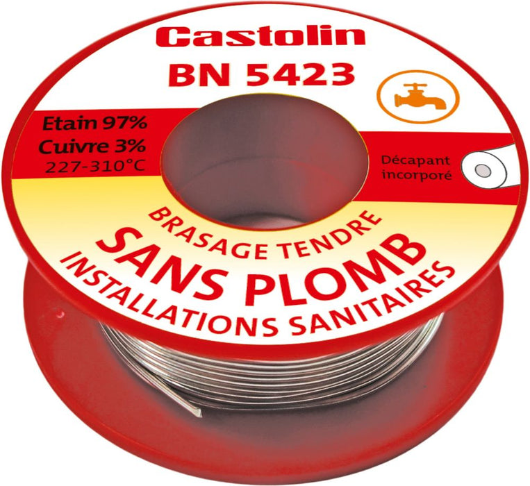 Castolin BN5423 Solder Wire 250g