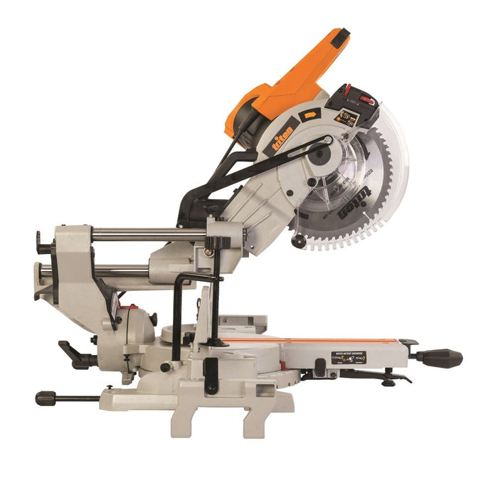 Triton TCMS254 254mm  Electric Single-Bevel Sliding Sliding Compound Mitre Saw 240V