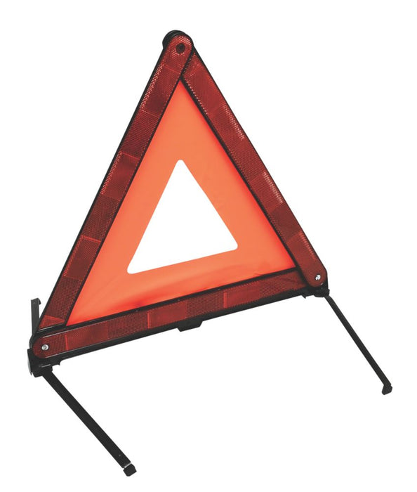 Hilka Pro-Craft  Foldable Warning Triangle Red