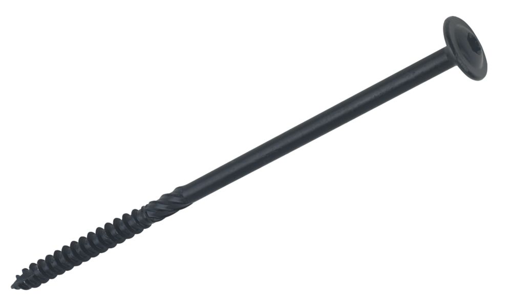 TimbaScrew  TX Wafer Thread-Cutting Timber Screws 6.7mm x 100mm 50 Pack