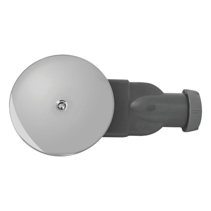 Wirquin, válvula de desagüe para ducha Slim Extra Flat, gris oscuro, 40 mm