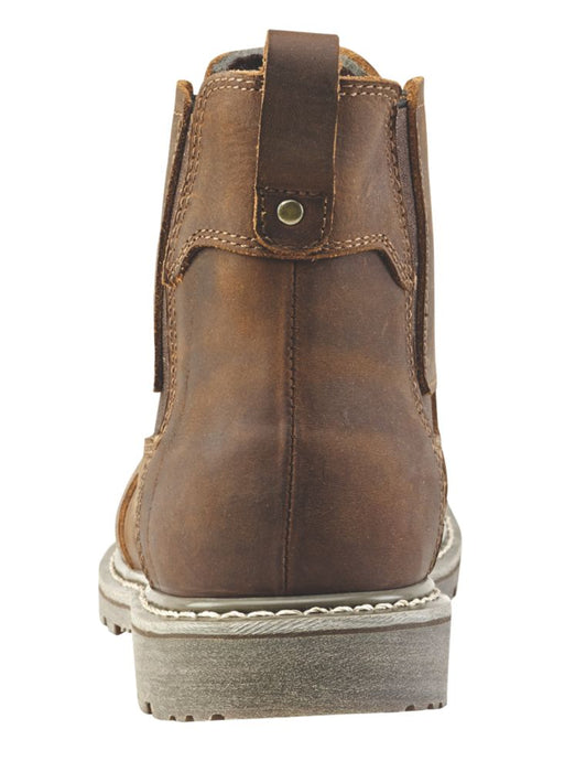 Site Mudguard, botas de seguridad de media caña, marrón, talla 12