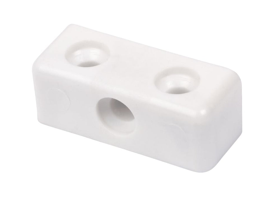 White Assembly Joints  x  10 Pack