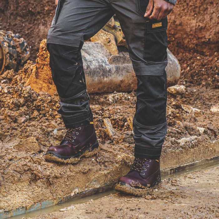 DeWalt Titanium, botas de seguridad, color tostado, talla 9