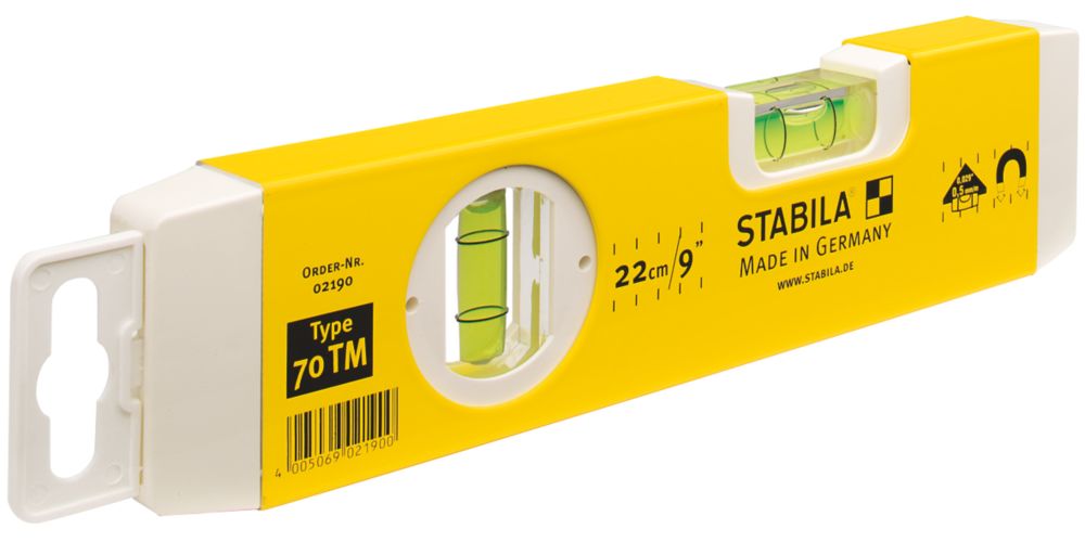 Poziomica alkoholowa magnetyczna Stabila 70TM 220 mm (9”)