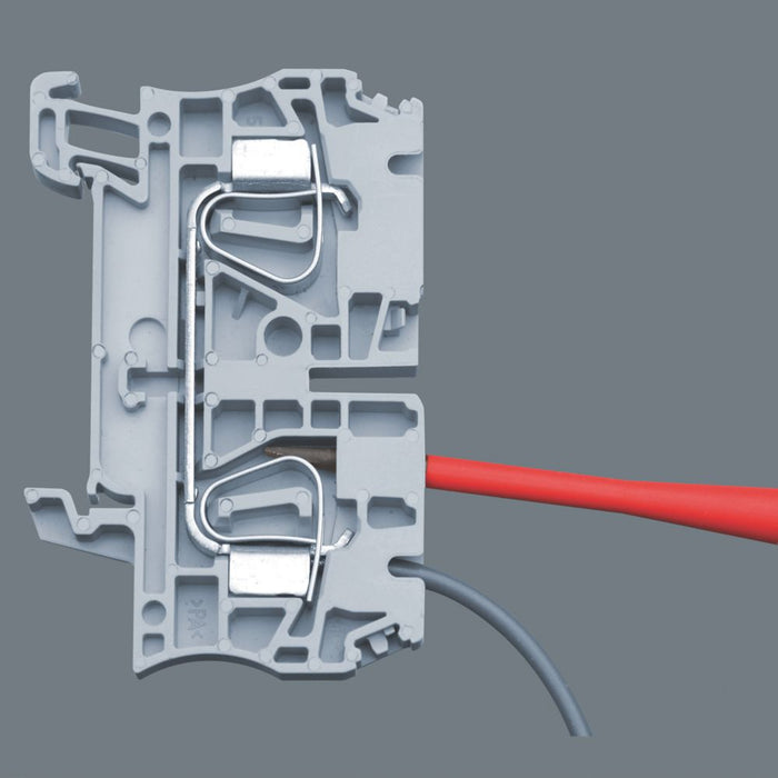 Zestaw wkrętaka do prac elektrycznych z wymiennymi bitami Wera Kraftform Kompakt VDE Extra-Slim 16 szt.