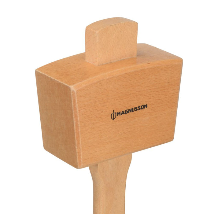 Magnusson - Mango ergonómico de madera de haya, 16 oz (0,45 kg)