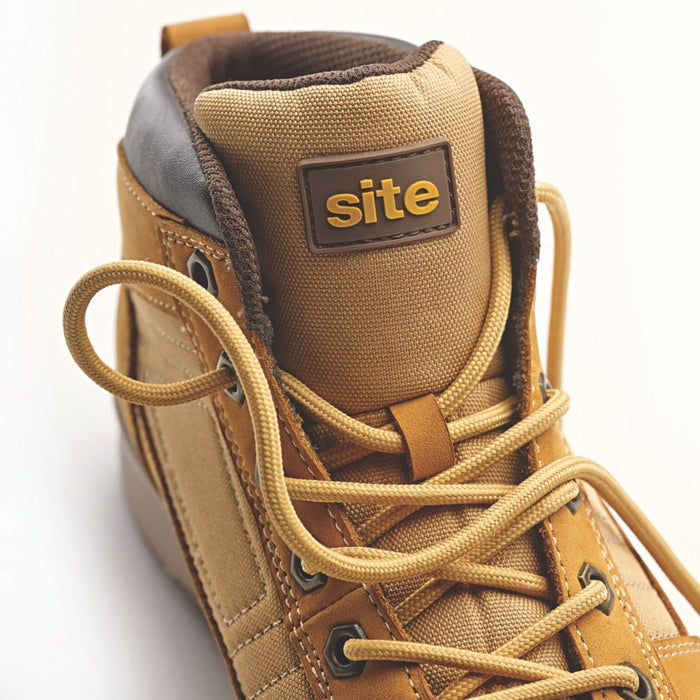 Site Sandstone Safety Trainer Boots Wheat Size 41