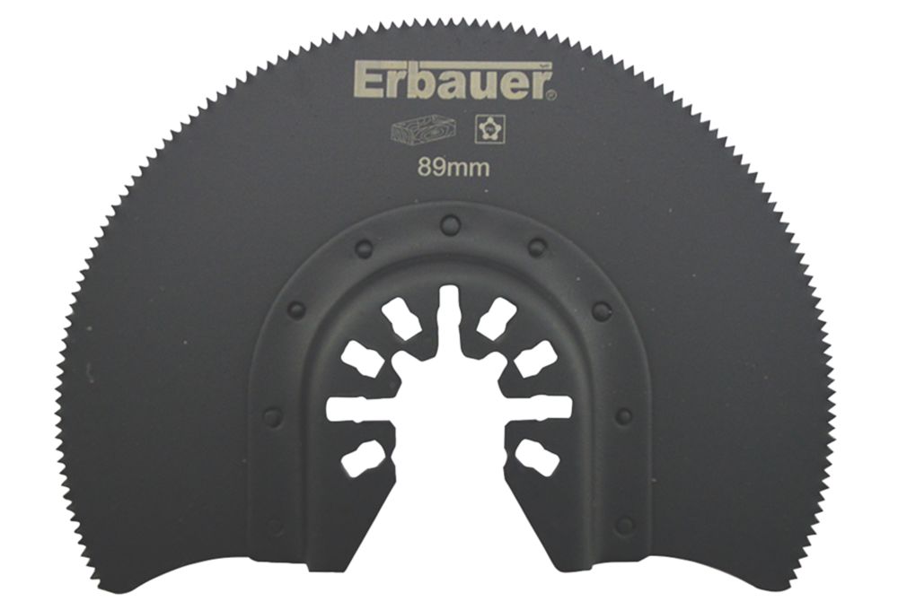 Erbauer, hoja de corte segmentada multimaterial MLT46618 de 89 mm