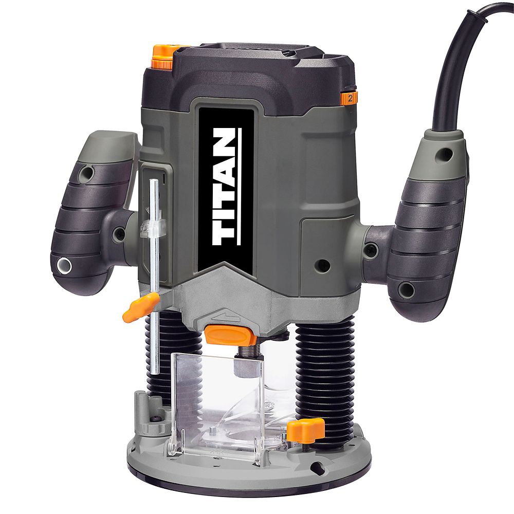 Titan TTB883ROU 1200W 14 Electric Corded Router 220-240V — Screwfix EU
