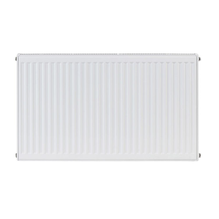 Radiateur eau chaude à simple panneau Flomasta type 11 600 x 1000mm blanc