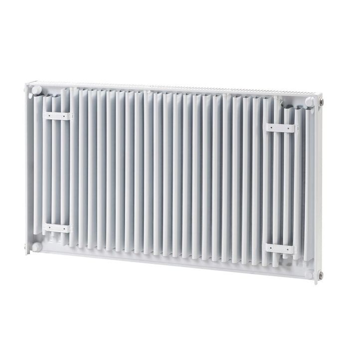 Radiateur eau chaude à simple panneau Flomasta type 11 600 x 1000mm blanc